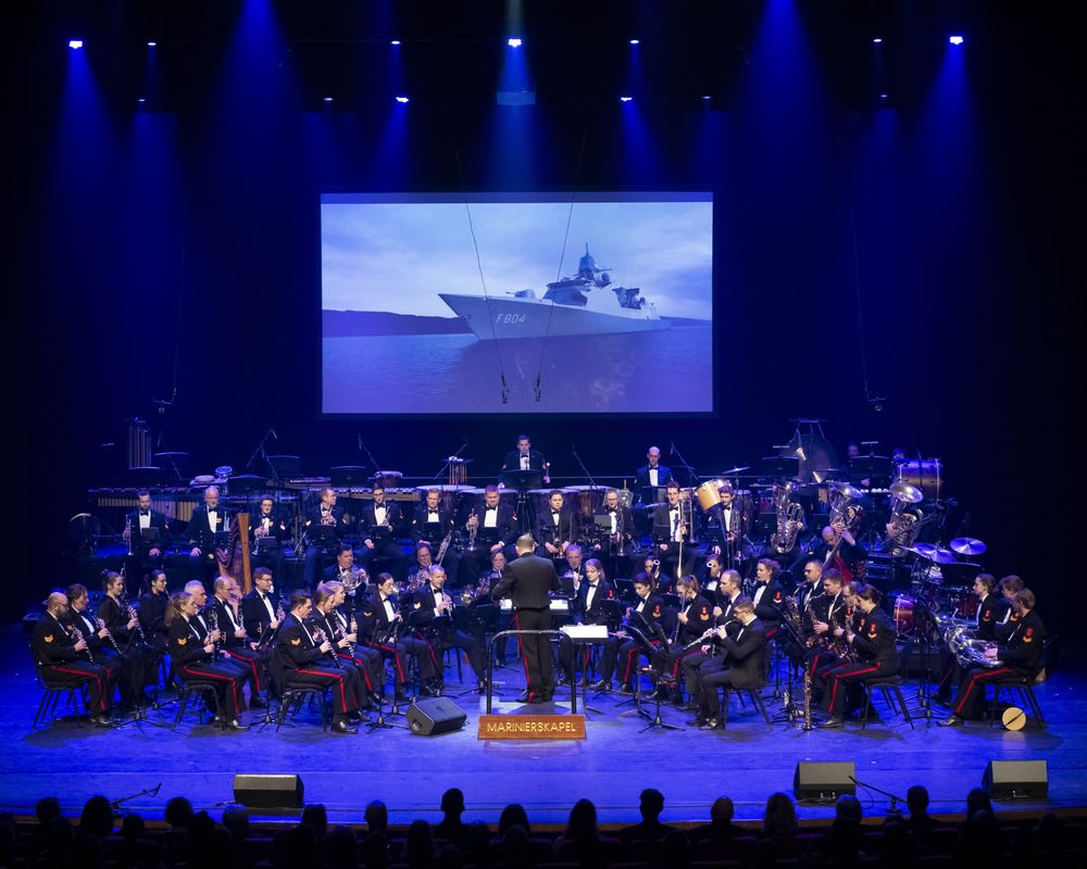 Marinierskapel in concert